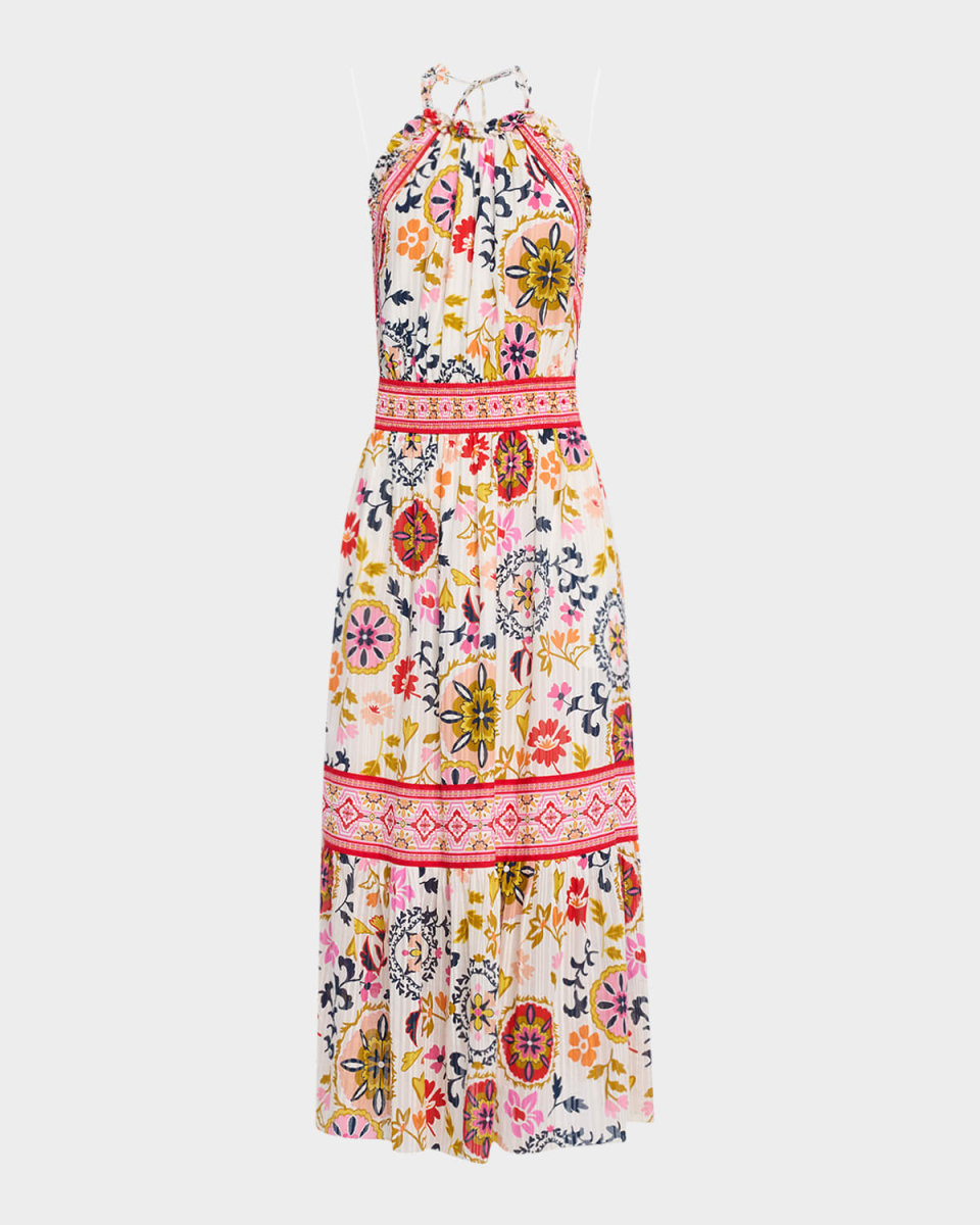 Delia Halter Midi Dress